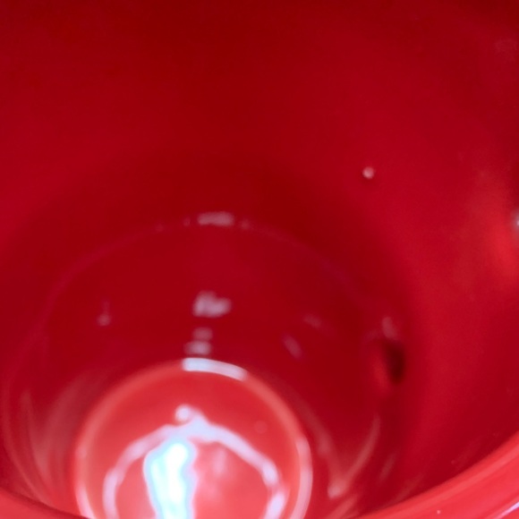Fiestaware Red Ceramic Mug - Picture 4 of 4